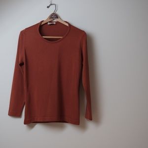 Vintage Russet orange sweater